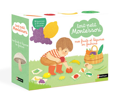MES FRUITS ET LEGUMES EN FEUTRINE - TOUT-PETIT MONTESSORI