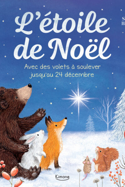 L'ETOILE DE NOËL - AVEC DES VOLETS A SOULEVER JUSQU'AU 24 DECEMBRE