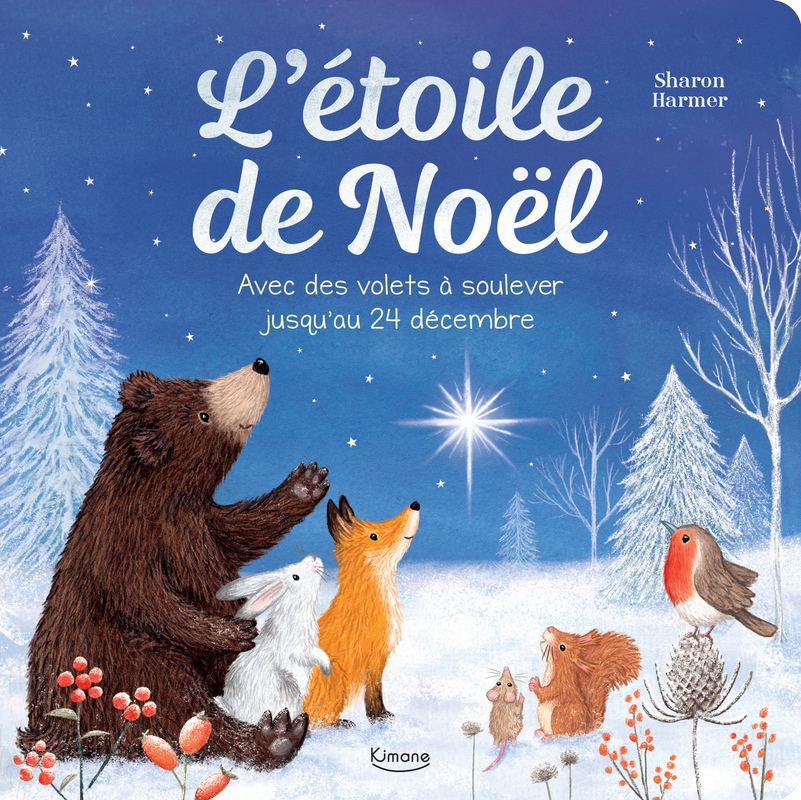 L'ETOILE DE NOËL - AVEC DES VOLETS A SOULEVER JUSQU'AU 24 DECEMBRE