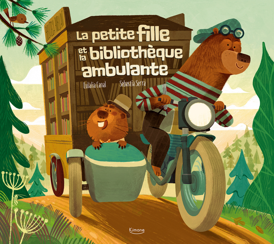 LA PETITE FILLE ET LA BIBLIOTHEQUE AMBULANTE