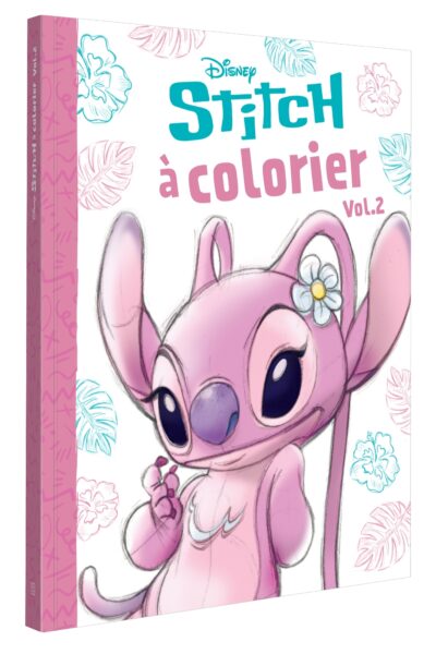 STITCH - STITCH A COLORIER - VOL. 2 - DISNEY