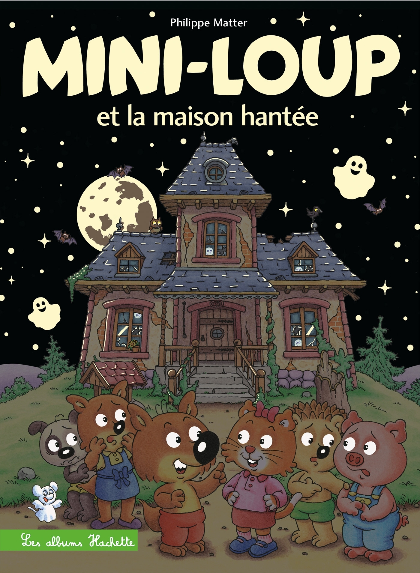 MINI-LOUP T33 ET LA MAISON HANTEE (COUVERTURE PHOSPHORESCENTE)