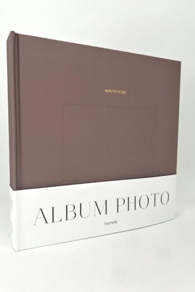 ALBUM PHOTOS SOUVENIRS 2 AUBERGINE