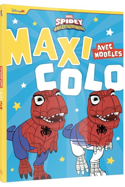 SPIDEY ET SES AMIS EXTRAORDINAIRES - MAXI COLO AVEC MODELES - MARVEL