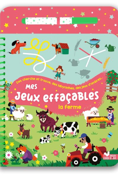 MES JEUX EFFACABLES - LA FERME