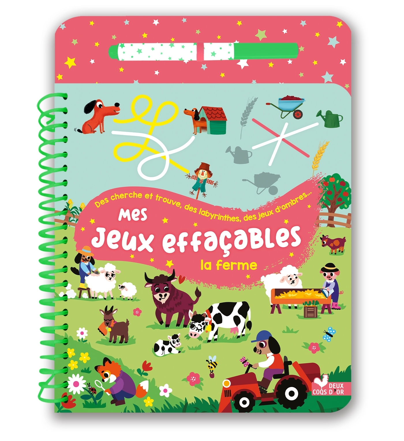 MES JEUX EFFACABLES - LA FERME