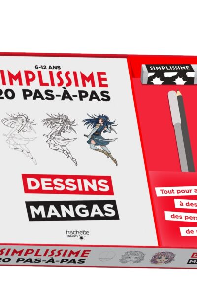 SIMPLISSIME 20 PAS-A-PAS - DESSINS MANGAS