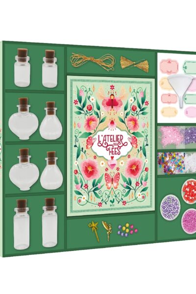 L'ATELIER DES FEES - COFFRET AVEC ACCESSOIRES