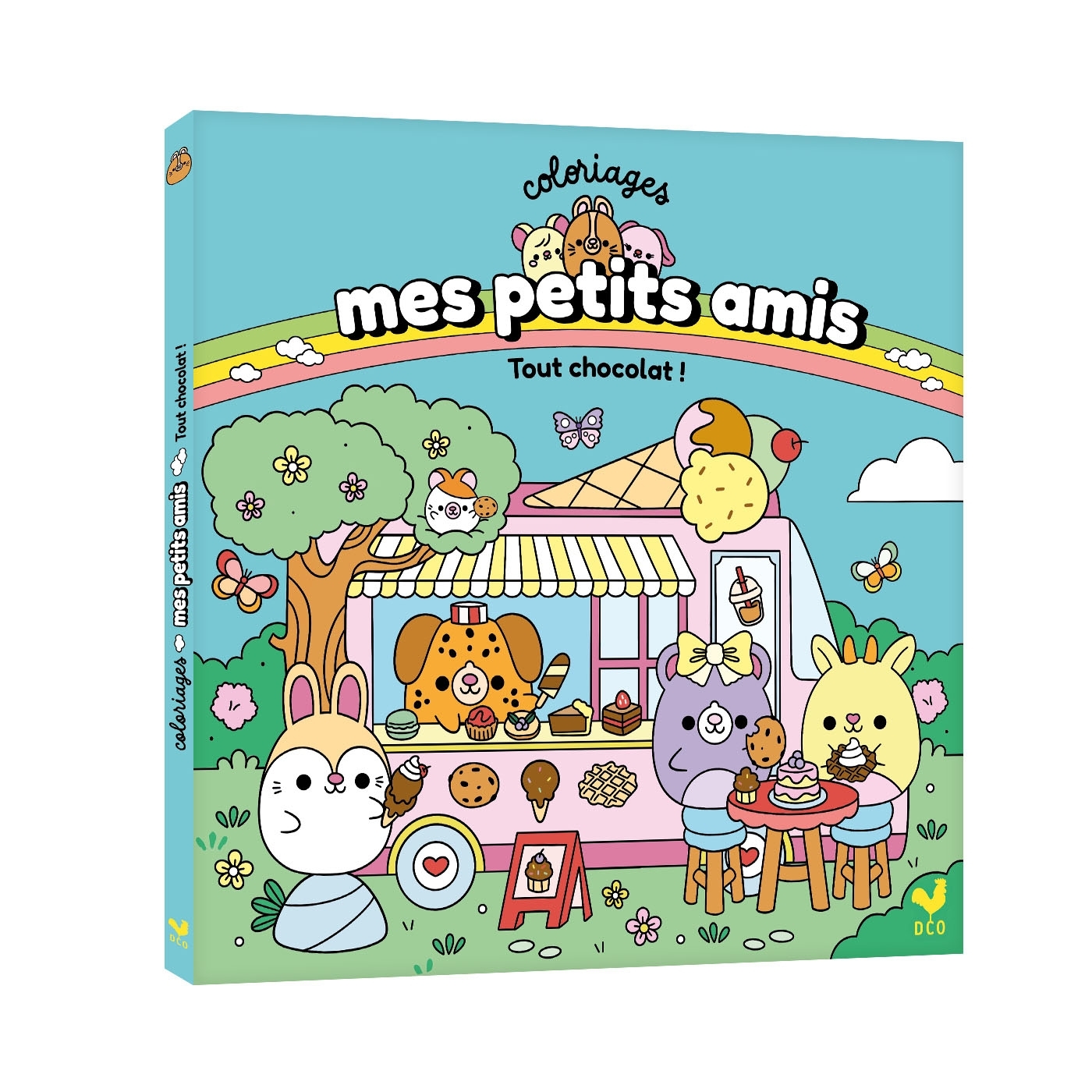 MES PETITS AMIS COLORIAGES - TOUT CHOCOLAT