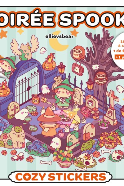 COZY STICKERS - SOIREE SPOOKY : ELLIEVSBEAR