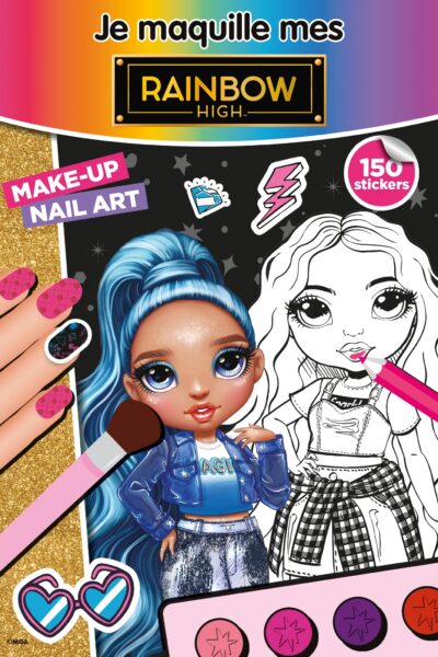 JE MAQUILLE MES RAINBOW HIGH - 150 STICKERS