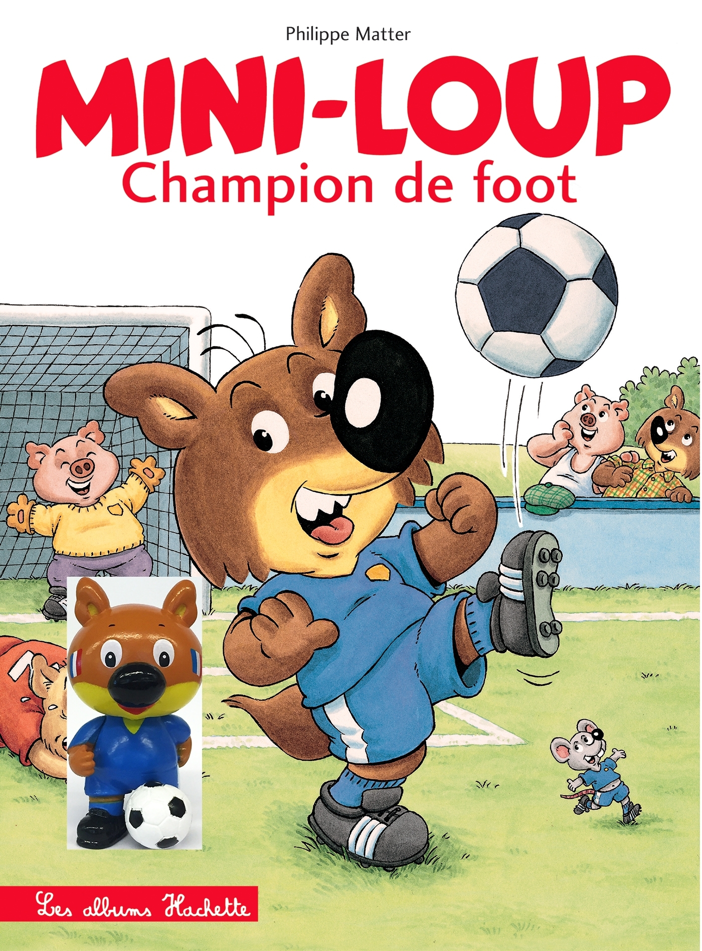MINI-LOUP CHAMPION DE FOOT AVEC FIGURINE