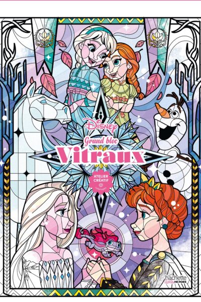 GRAND BLOC DISNEY - VITRAUX