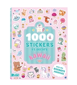 1000 STICKERS ET DECORS KAWAII AVEC DES STICKERS PAILLETES