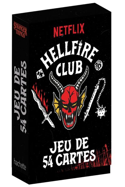 STRANGER THINGS - JEU DE 54 CARTES - BOITE DE CARTES