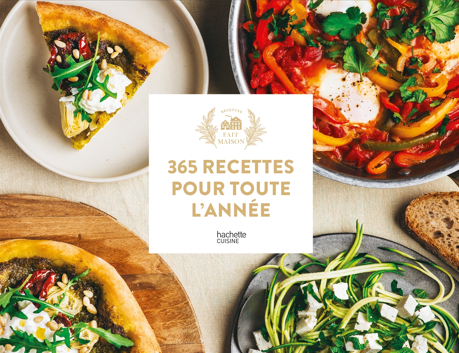 365 RECETTES POUR TOUTE L'ANNEE - EPHEMERIDE FAIT MAISON