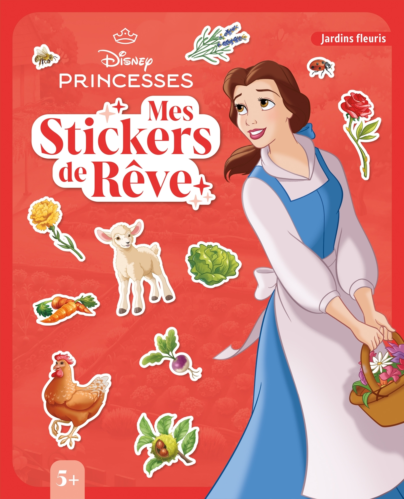 DISNEY PRINCESSES - MES STICKERS DE RÊVE - JARDINS FLEURIS