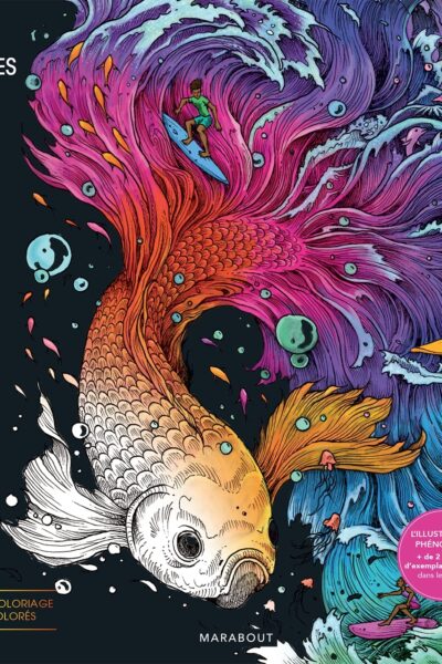 UN UNIVERS DE COULEURS - CARNET DE COLORIAGES