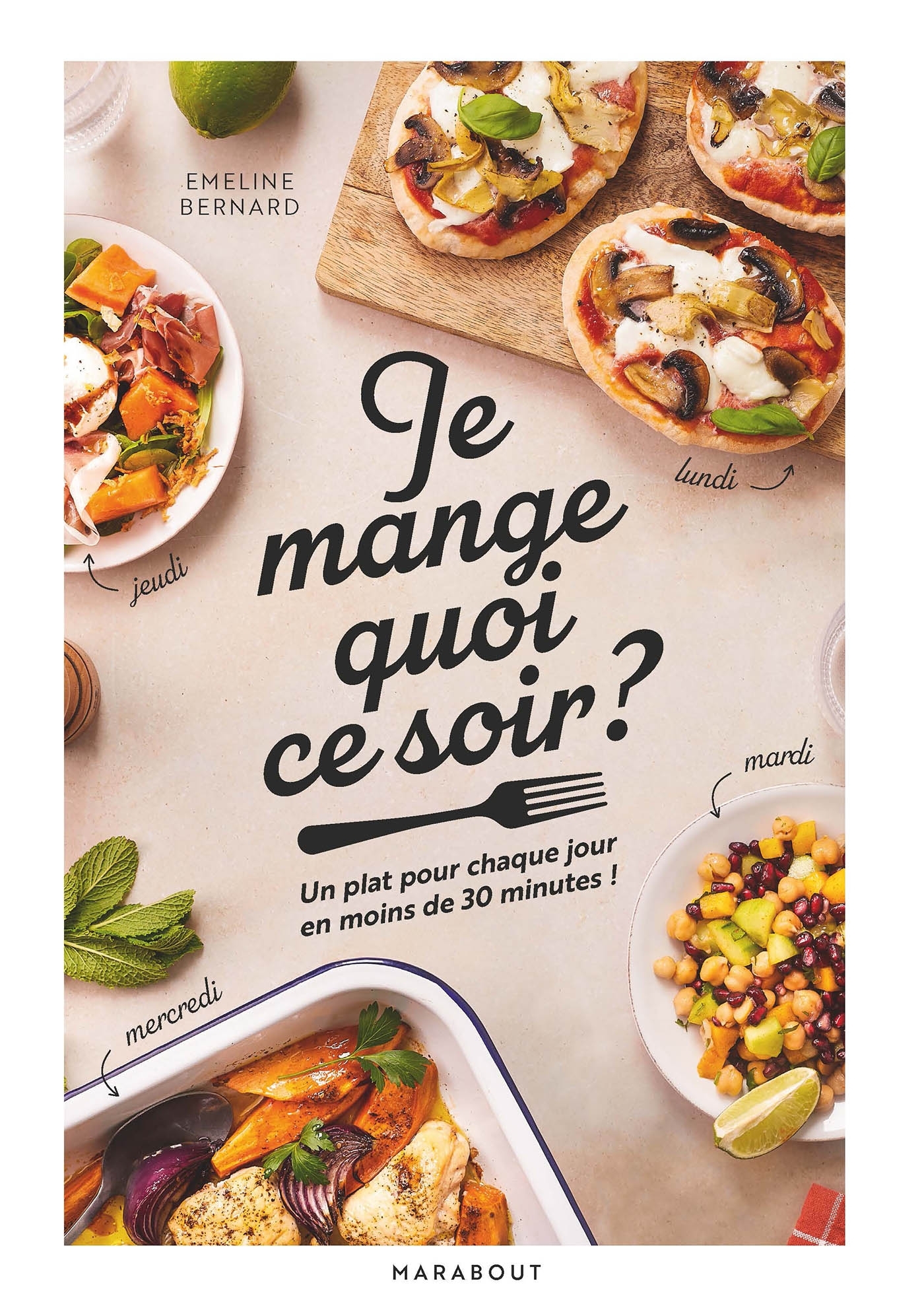 JE MANGE QUOI CE SOIR ? UN PLAT POUR CHAQUE EN MOINS DE 30 MINUTES !