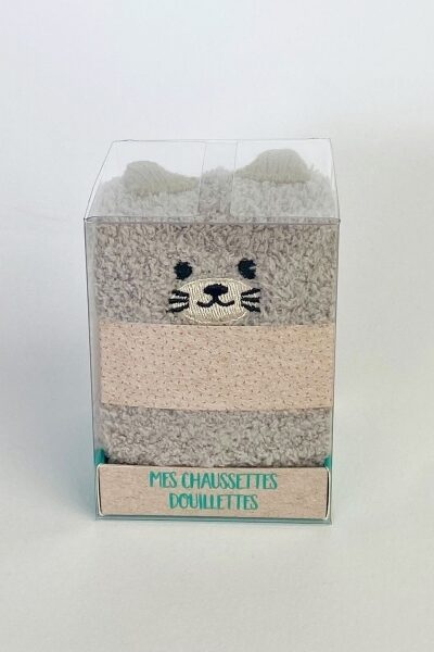 CHAUSSETTES DOUILLETTES - CHAT