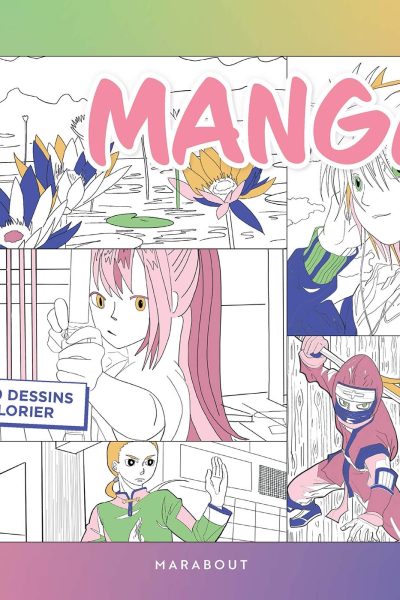 LIVRE DE COLORIAGE MANGA