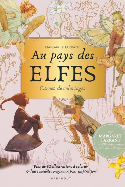 AU PAYS DES ELFES - CARNET DE COLORIAGES