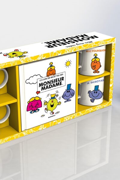 COFFRET MINI MUG CAKE MONSIEUR-MADAME