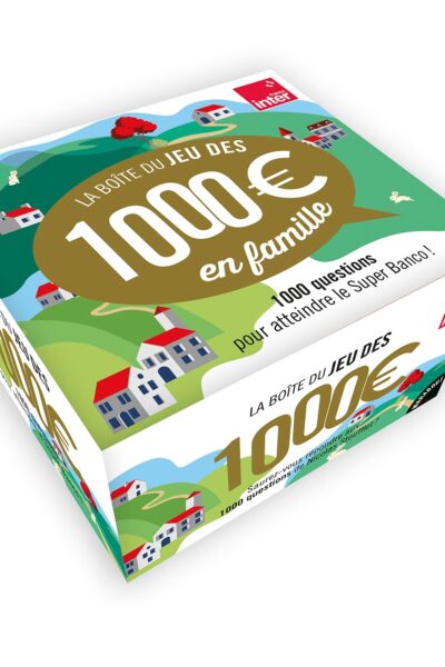 LA BOITE DU JEU DES 1000 EN FAMILLE