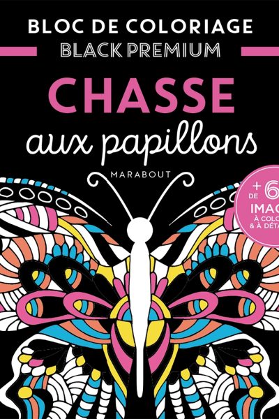 BLOC BLACK PREMIUM CHASSE AUX PAPILLONS