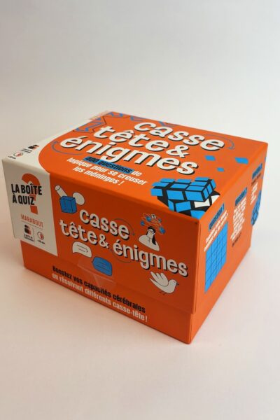 LA BOITE CASSE-TÊTE & ENIGMES