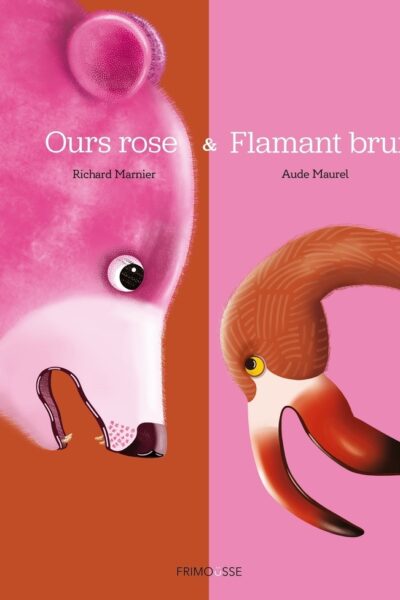 OURS ROSE & FLAMANT BRUN