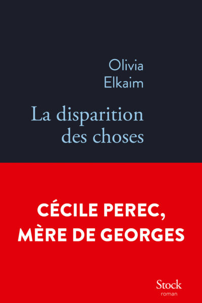 LA DISPARITION DES CHOSES