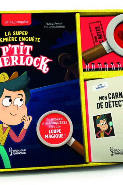 LA SUPER PERMIERE ENQUÊTE DE P'TIT SHERLOCK - MA BOX DE DETECTIVE