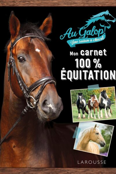 MON CARNET 100% EQUITATION AVEC AU GALOP