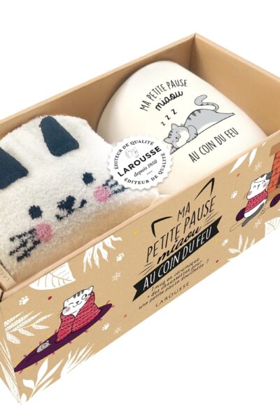 MA PETITE PAUSE MIAOU AU COIN DU FEU