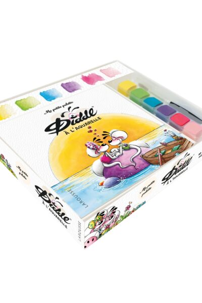 MA PETITE PALETTE DIDDL A L'AQUARELLE