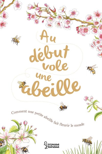 AU DEBUT VOLE UNE ABEILLE