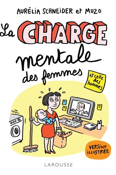 LA CHARGE MENTALE DES FEMMES ET CELLE DES HOMMES ILLUSTREE