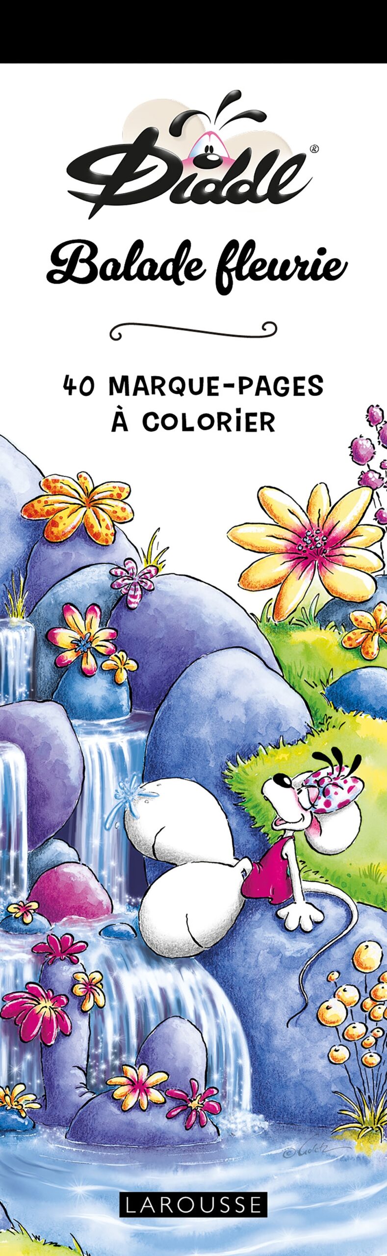 40 MARQUE-PAGES DIDDL : BALADE FLEURIE
