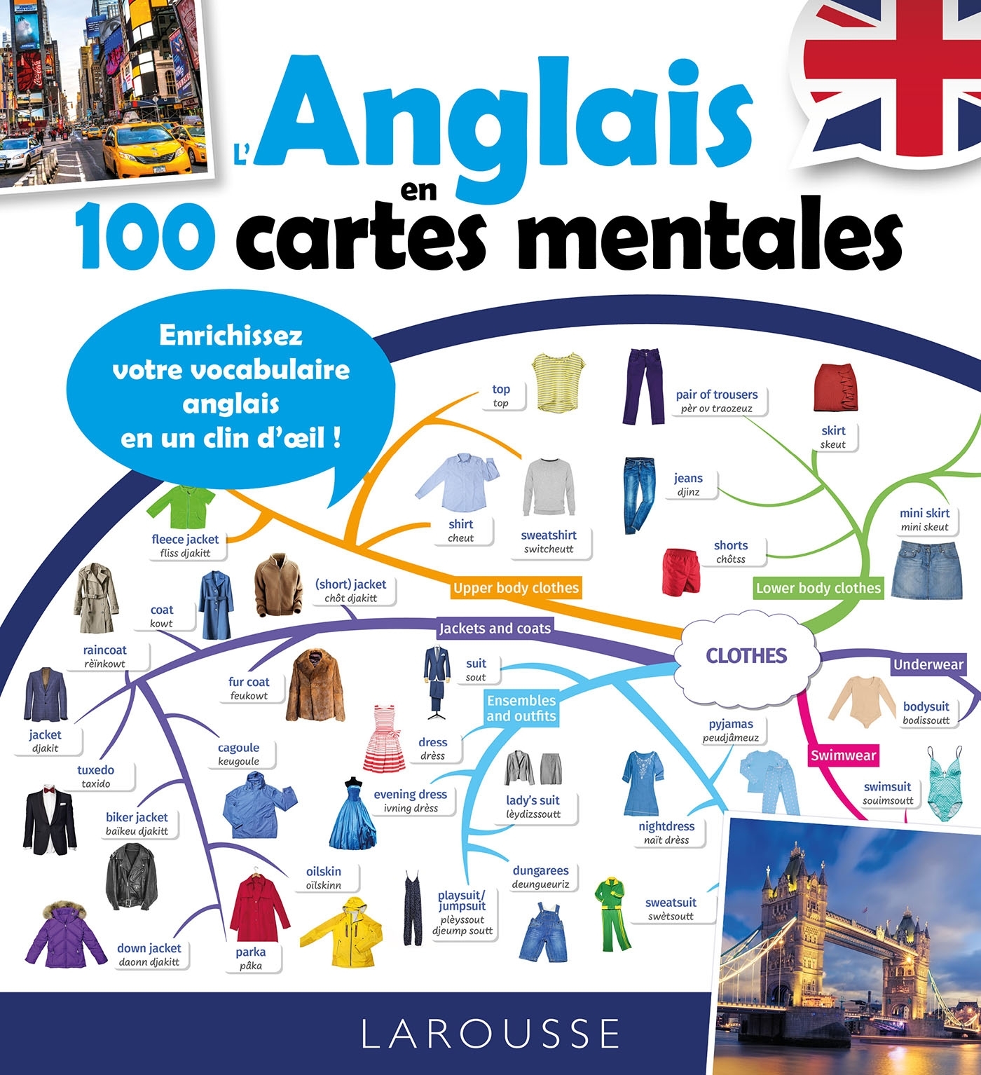 L'ANGLAIS EN 100 CARTES MENTALES