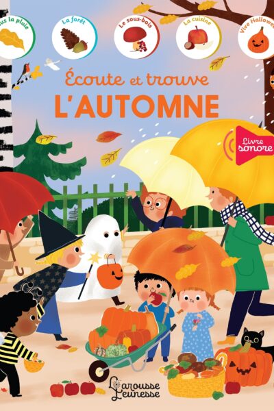 ECOUTE ET TROUVE L'AUTOMNE - LIVRE SONORE