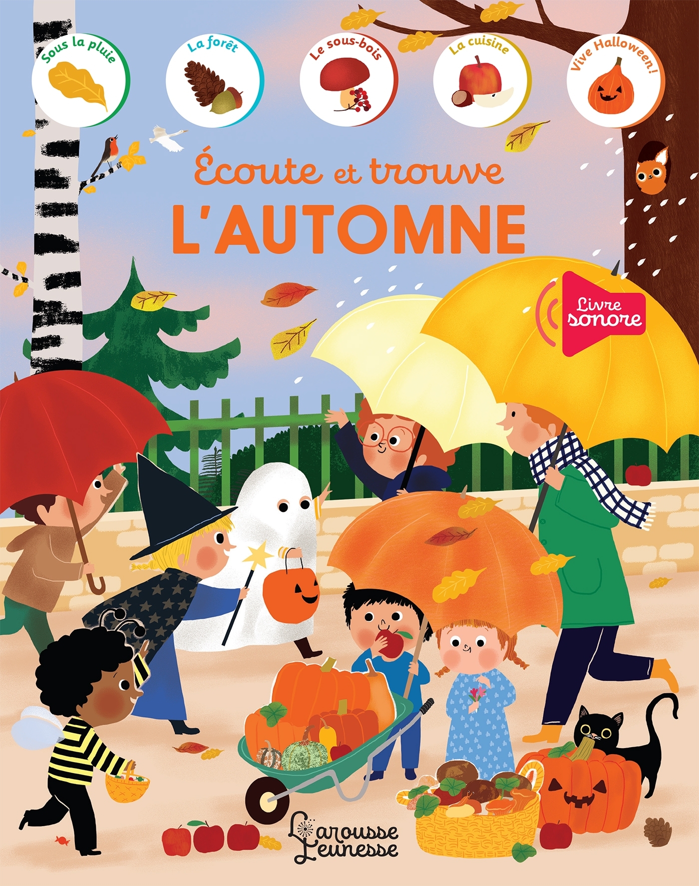 ECOUTE ET TROUVE L'AUTOMNE - LIVRE SONORE