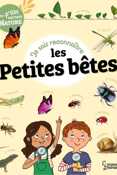 JE SAIS RECONNAÎTRE LES PETITES BÊTES - MON CARNET NATURE