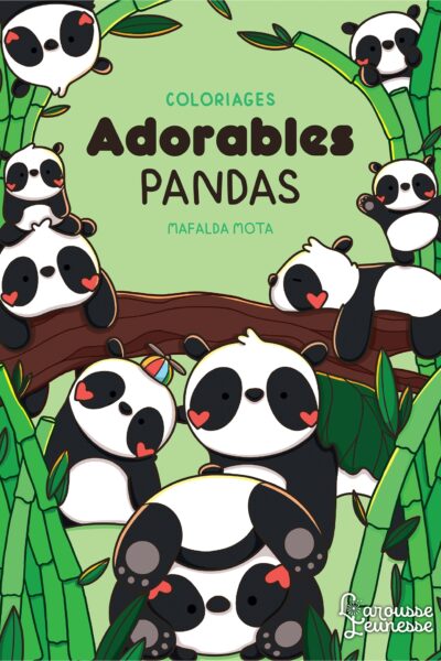 COLORIAGES ADORABLES PANDAS