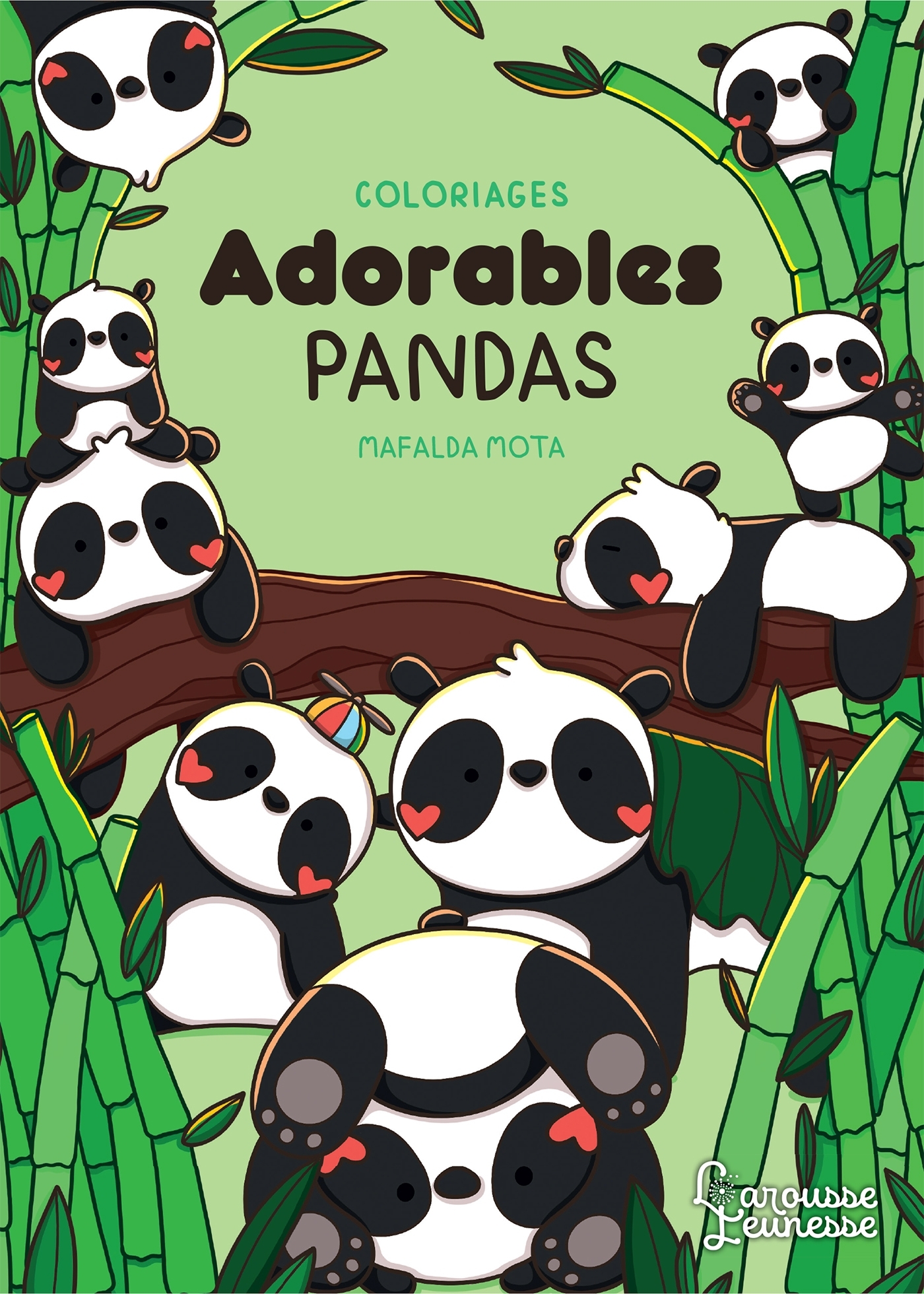 COLORIAGES ADORABLES PANDAS