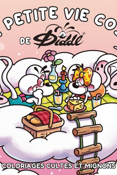 LA PETITE VIE COSY DE DIDDL - COLORIAGES CULTES ET MIGNONS