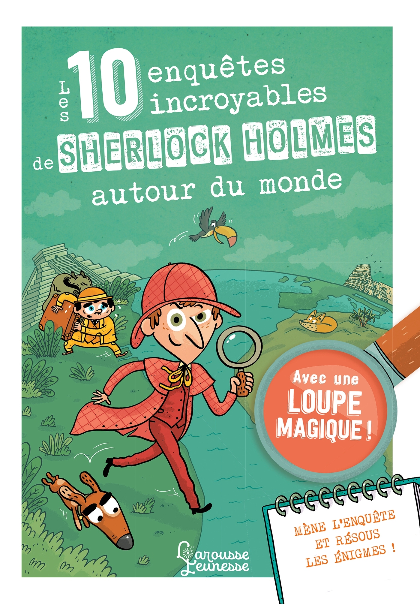 LES 10 ENQUÊTES DE SHERLOCK HOLMES TOUR DU MONDE AVEC UNE LOUPE MAGIQUE !