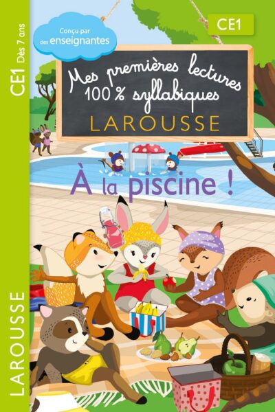 PREMIERES LECTURES SYLLABIQUES CE1 - A LA PISCINE