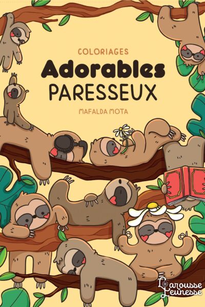 COLORIAGES ADORABLES PARESSEUX