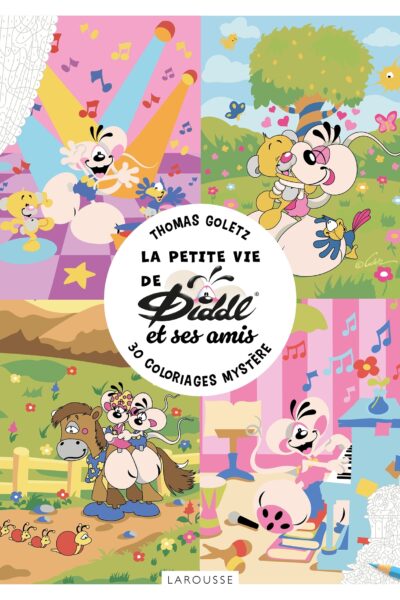 LA PETITE VIE DE DIDDL ET SES AMIS - 30 COLORIAGES MYSTERE